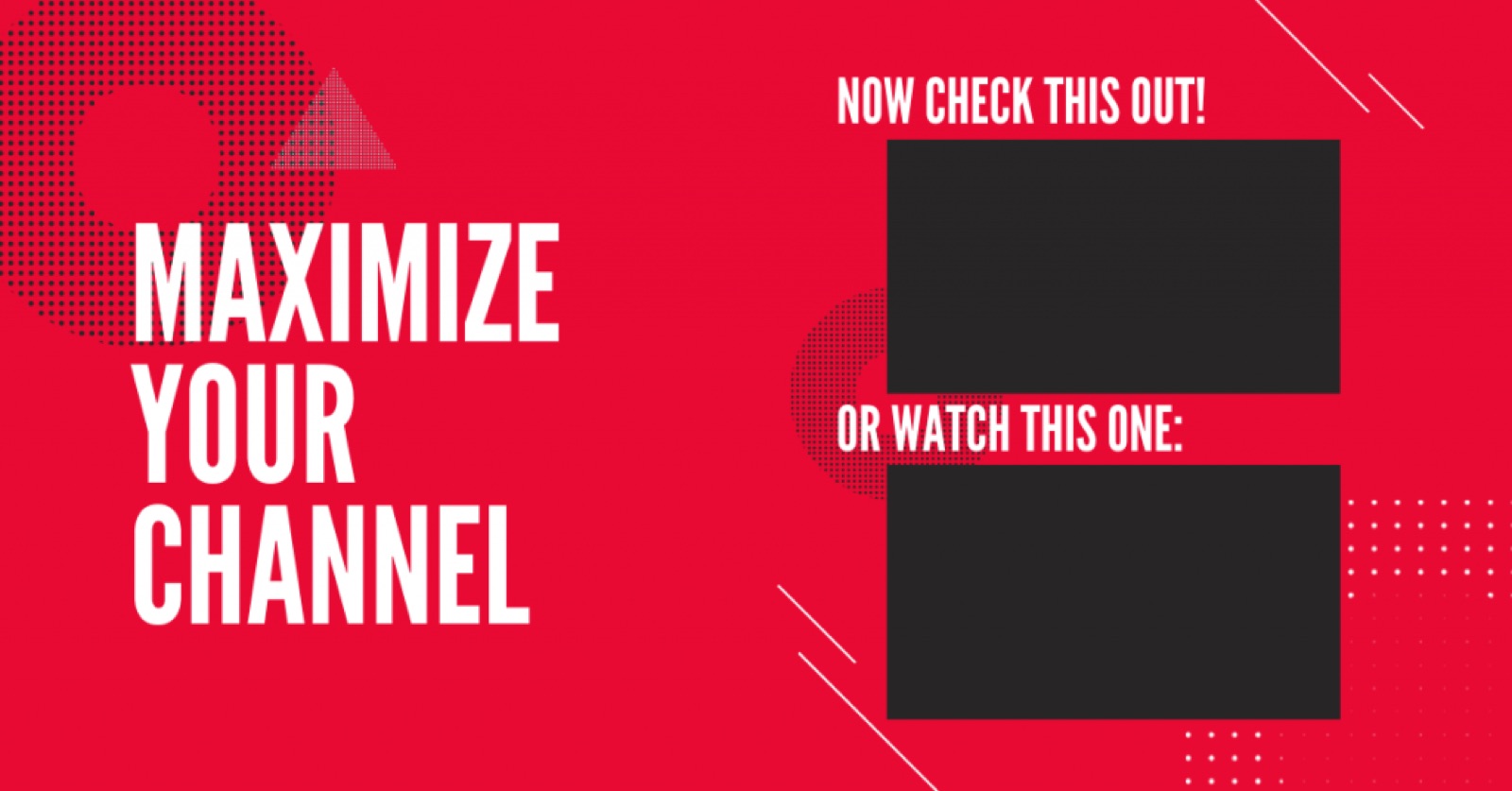 Maximizing Your YouTube Channel